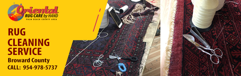 End Repair of Rug