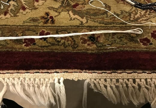 Rug Fringe Repair